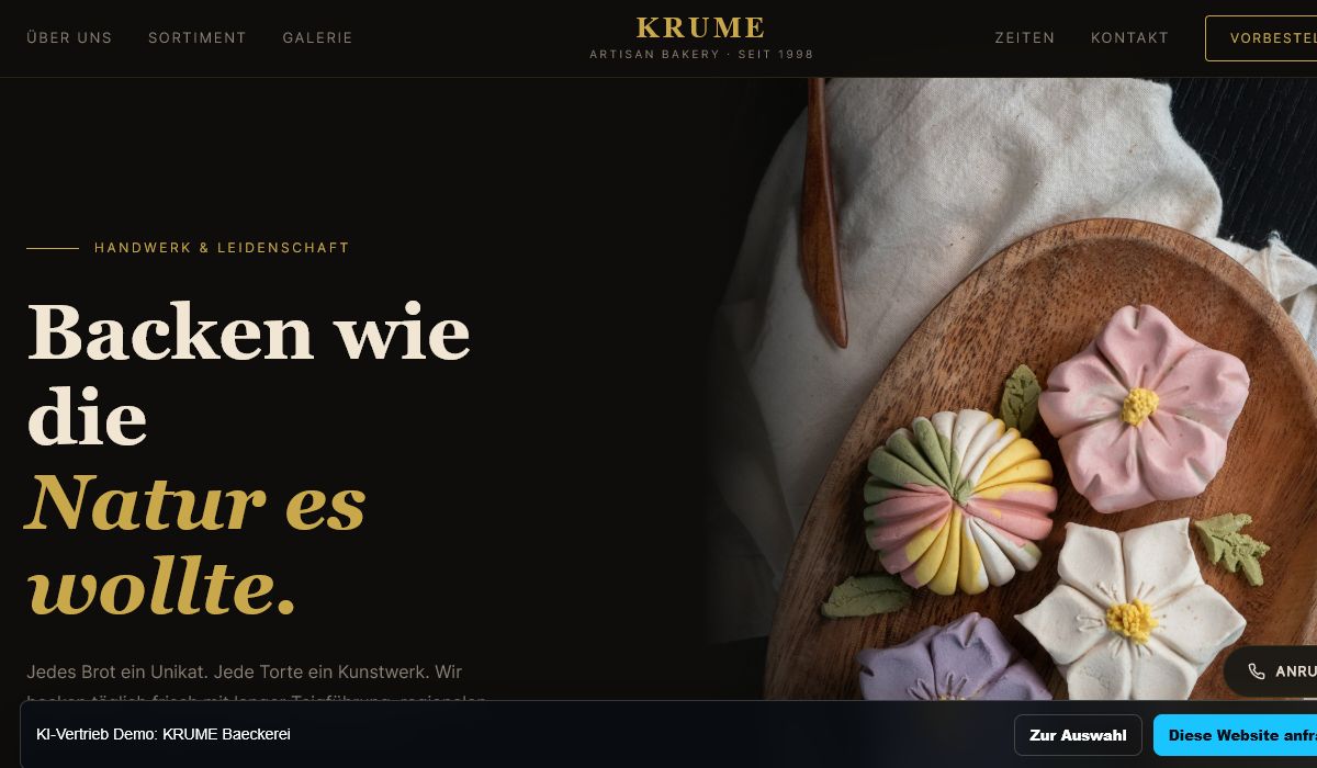 Vorschau KRUME Artisan Bakery