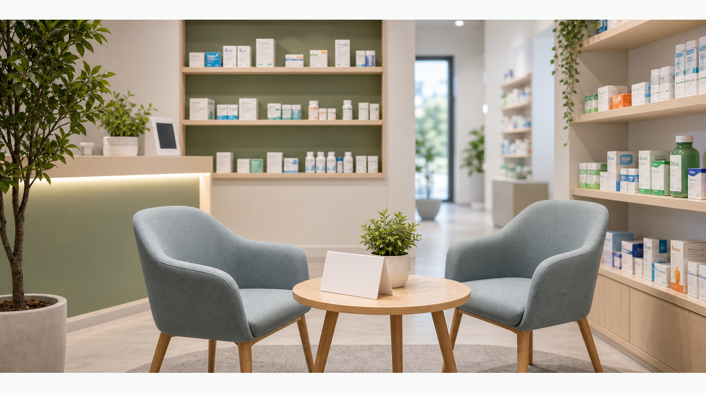 Apotheke Beratungsbereich