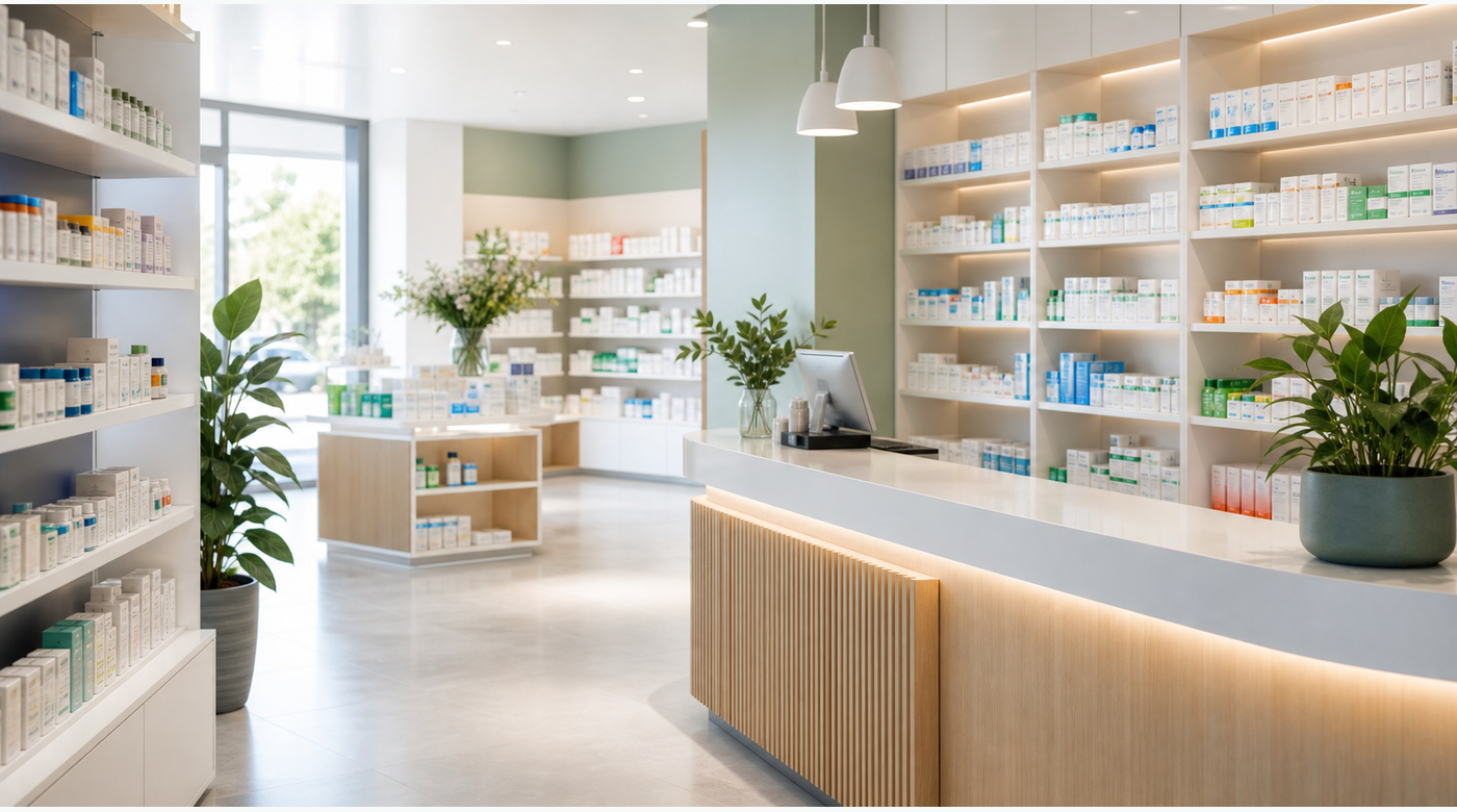 Vorschau einer Apotheke Website