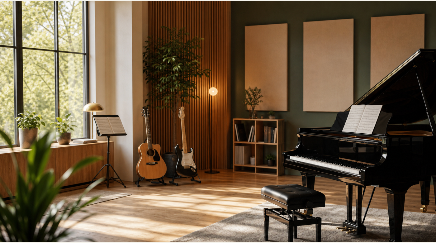 Vorschau einer Musikschule Website